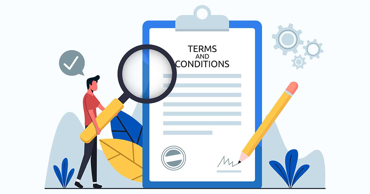 Terms and Conditions Graphic