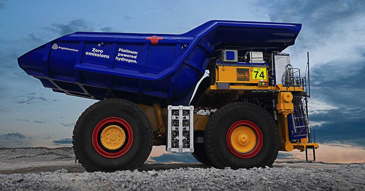 Anglo American's Two Story Electric Mining Truck