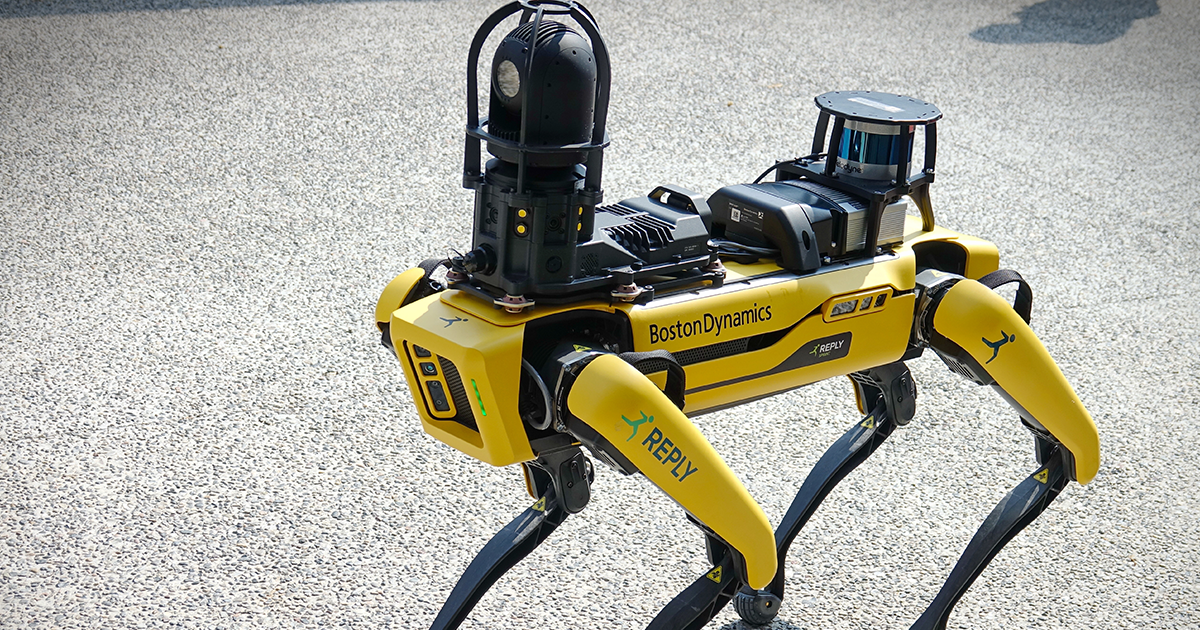 Boston Dynamics Drone. 