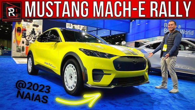 The 2024 Ford Mustang Mach E Rally Is An Electric Focus RS Successor