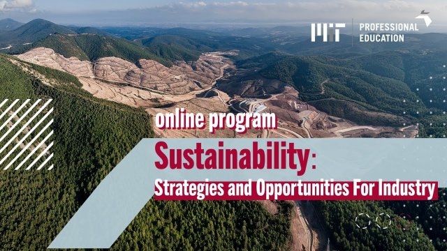 Sustainability: Strategies and Opportunities For Industry (Program Overview)